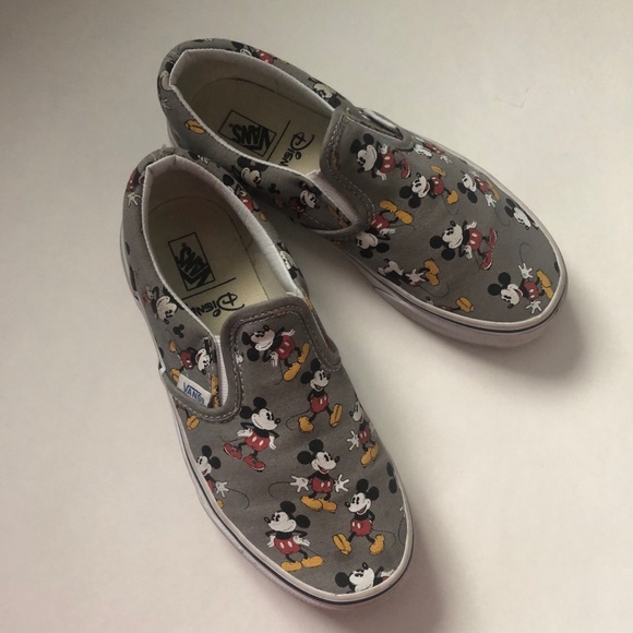 Van’s Mickey Mouse sneakers! SZ Youth 2.5 - Picture 8 of 8